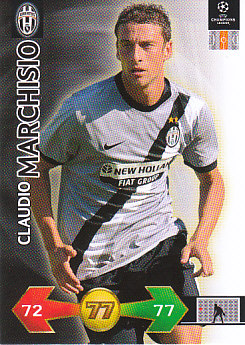 Claudio Marchisio Juventus FC 2009/10 Panini Super Strikes CL #180